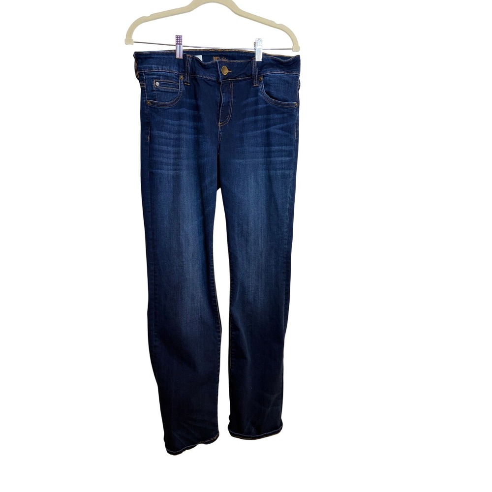 Kut from the Kloth Natalie High Rise Bootcut Jeans Dark Wash Size 10